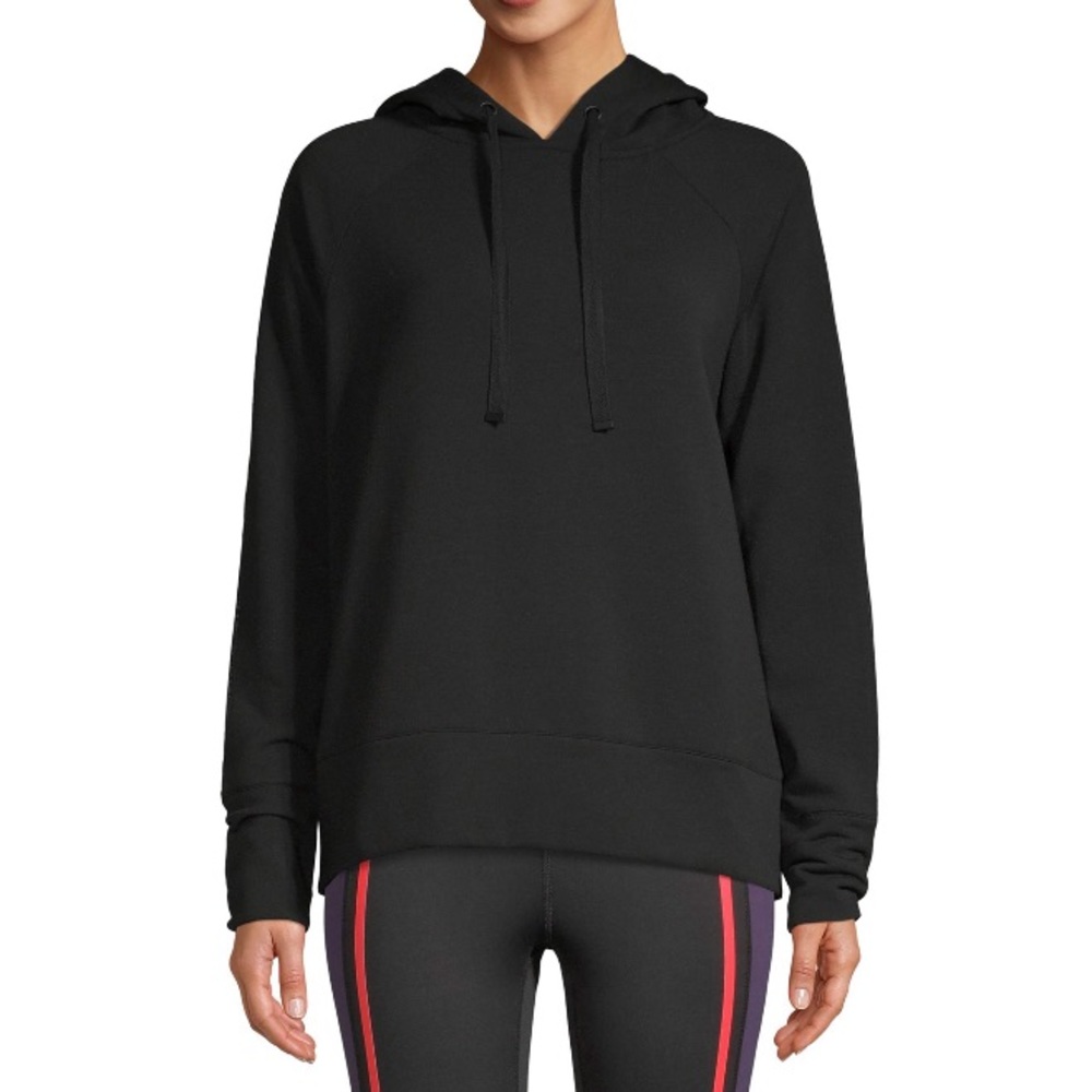 NWT Black Hoodie Women Plus Size XXL Athletic Works Oversized Sweatshirt